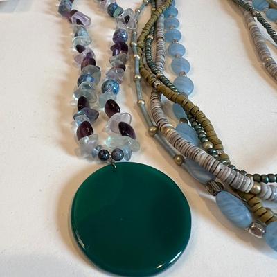 New NWT Jewelry Lot - Gemstone, Fresh Water Pearl, Glass