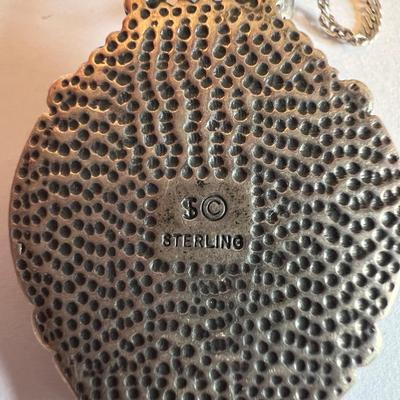 Sterling Silver Gemstone Pendant Lot