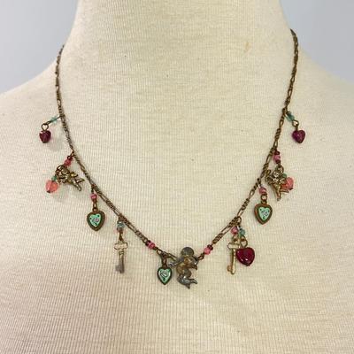 Designer Lucy Isaacs NY Necklace Lot + 1 Pair Earrings