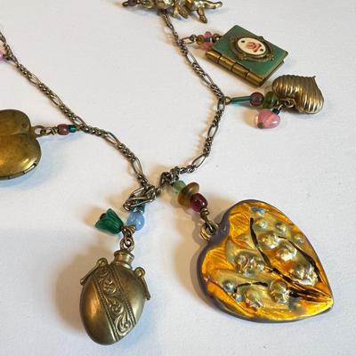Designer Lucy Isaacs NY Necklace Lot + 1 Pair Earrings