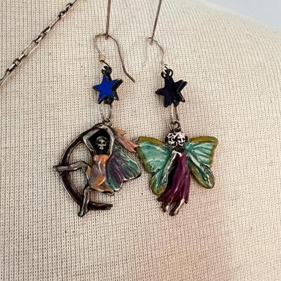 Designer Lucy Isaacs NY Necklace Lot + 1 Pair Earrings