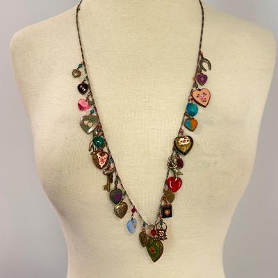 Designer Lucy Isaacs NY Necklace Lot + 1 Pair Earrings