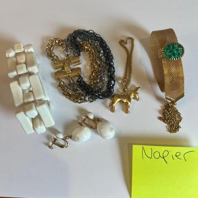 Big Lot Vintage Designer Costume Jewelry