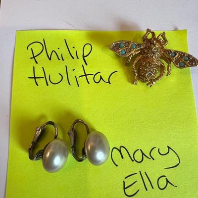 Big Lot Vintage Designer Costume Jewelry