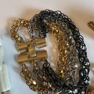 Big Lot Vintage Designer Costume Jewelry