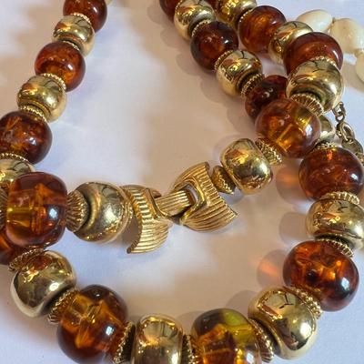 Big Lot Vintage Designer Costume Jewelry