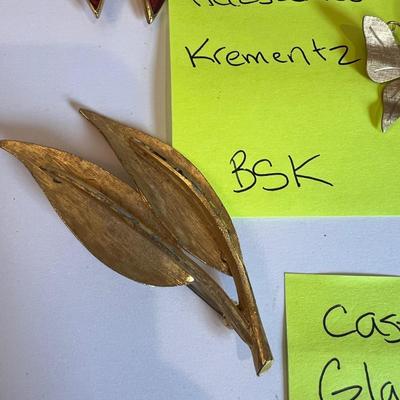 Big Lot Vintage Designer Costume Jewelry