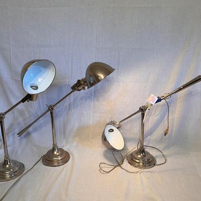 Trio of Swing Bridge Lamps (BB-RG)