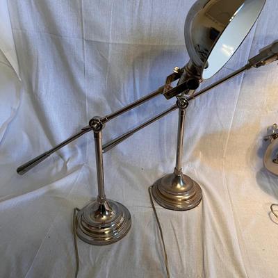 Trio of Swing Bridge Lamps (BB-RG)