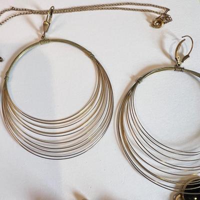 Gold Filled Jewelry Lot - Vintage, Scarab, Cameo, W.E. Richards