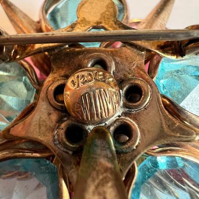 Vintage Walter Lampl Brooch Pin Pendant