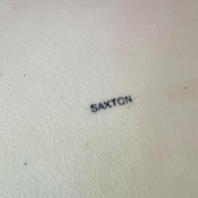 Mixed Vintage Flow Blue Porcelain Lot - Spode, Saxton, Sadek, Porcelain Royale