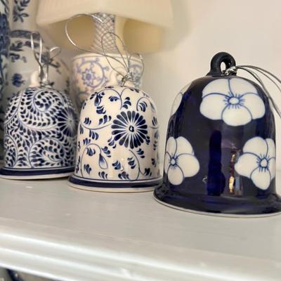 Mixed Vintage Flow Blue Porcelain Lot - Spode, Saxton, Sadek, Porcelain Royale