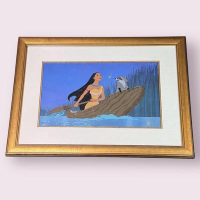 “Just Around the River Bend - Pocahontas” Walt Disney Cel (5-DZ)