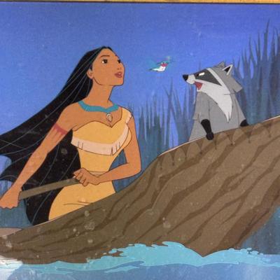 “Just Around the River Bend - Pocahontas” Walt Disney Cel (5-DZ)