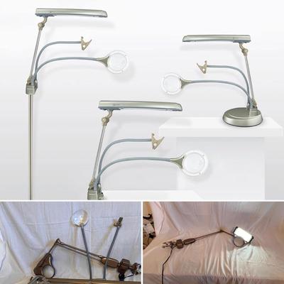 Ottlite 3-in-1 Craft Lamp & Dazing Floating Fixture Clamp Lamp (BGB-RG)