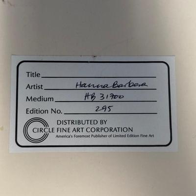 “Symphony” Limited Edition Hanna-Barbera Cel (5-DZ)