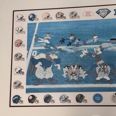 “3 Yards and a Cloud of Dust” Warner Bros Lithograph (5-DZ)