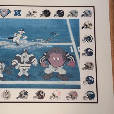 “3 Yards and a Cloud of Dust” Warner Bros Lithograph (5-DZ)