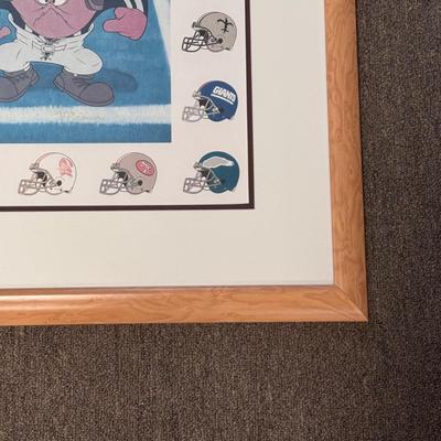 “3 Yards and a Cloud of Dust” Warner Bros Lithograph (5-DZ)