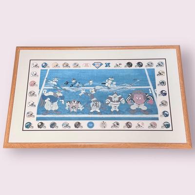 “3 Yards and a Cloud of Dust” Warner Bros Lithograph (5-DZ)