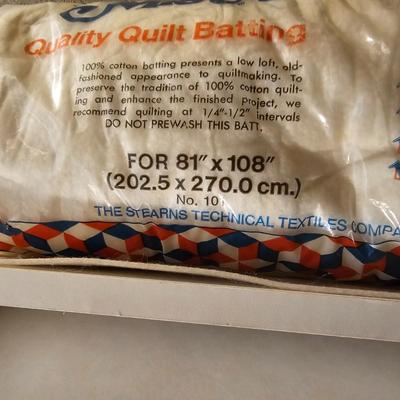 Quilt Batting & Interfacing (BOC-JS)
