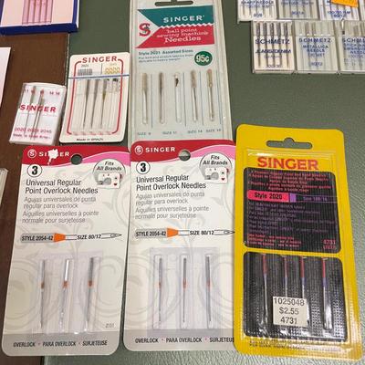 Huge Selection of Sewing Machine Needles, Bobbins & Feet (BO-SS)