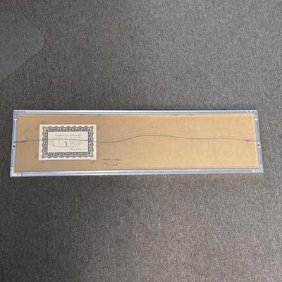 “Insurance” Lithograph Signed by Robert Marble (5-DZ)