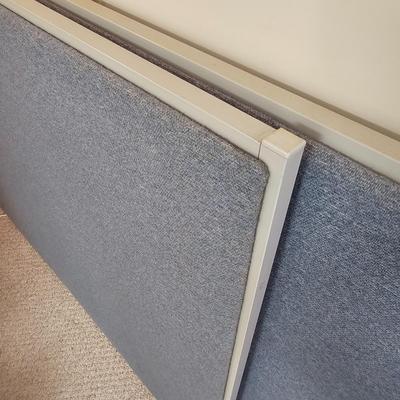 Two Fabric Covered Partition Dividers (BD-JS)
