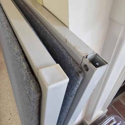 Two Fabric Covered Partition Dividers (BD-JS)