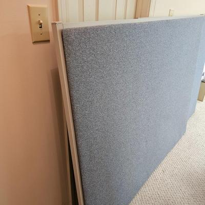 Two Fabric Covered Partition Dividers (BD-JS)