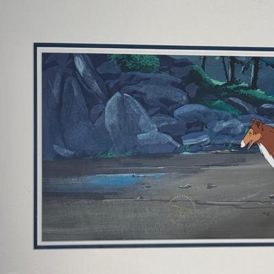 “Lassie Walking” Cel by Royal Animated Art (5-DZ)