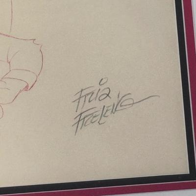 “Yosemite Sam” Warner Bro’s Cel and Friz Freleng Sketch (5-DZ)