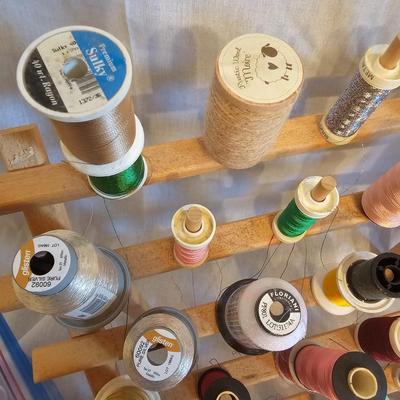 Assorted Thread & Wooden Spool Stands ( BD-JS)