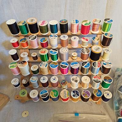 Assorted Thread & Wooden Spool Stands ( BD-JS)