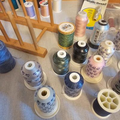 Assorted Thread & Wooden Spool Stands ( BD-JS)