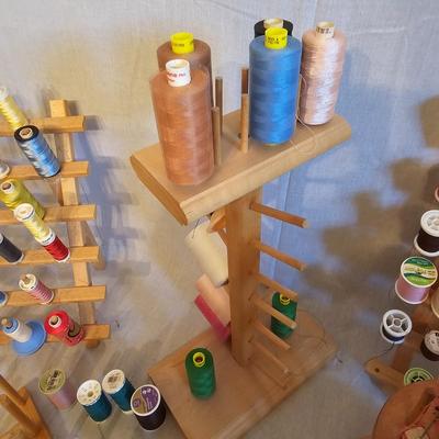 Assorted Thread & Wooden Spool Stands ( BD-JS)