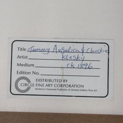 “Tommie, Angelica, & Chuckie - RUGRATS” Cel by Klasky/Csupo (5-DZ)