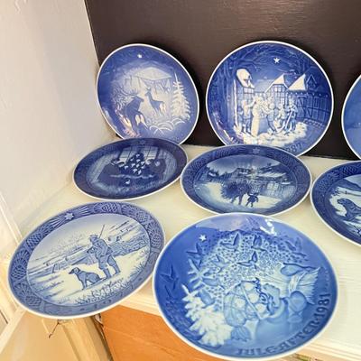 Big Lot Vintage Bing & Grondahl Christmas Plates