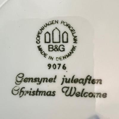 Big Lot Vintage Bing & Grondahl Christmas Plates