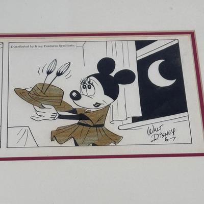 “The Mickey Mouse” and “The Minnie Mouse” Walt Disney Daily Strips (5-DZ)