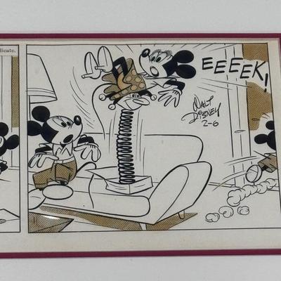 “The Mickey Mouse” and “The Minnie Mouse” Walt Disney Daily Strips (5-DZ)