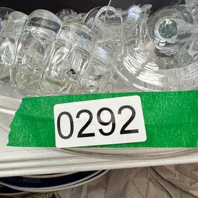 Mixed Glass Crystal Candlestick Holders Lot