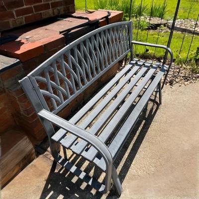 Metal Garden Bench