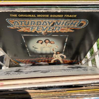 Crate of Vintage LPs Records - Decca, Childrens, Jackson 5