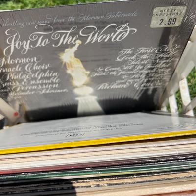 Crate of Vintage LPs Records - Decca, Childrens, Jackson 5