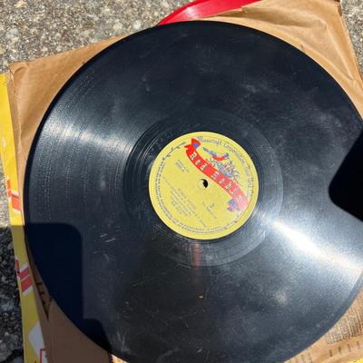 Crate of Vintage LPs Records - Decca, Childrens, Jackson 5