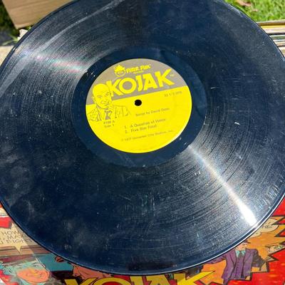 Crate of Vintage LPs Records - Decca, Childrens, Jackson 5