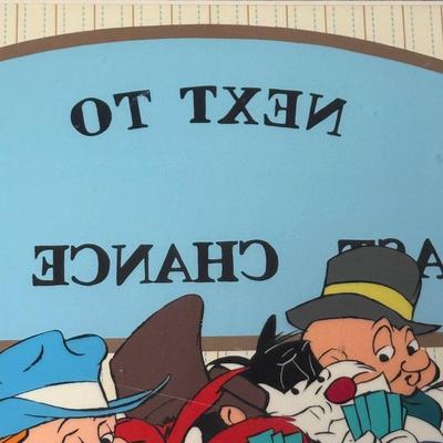 “Next to The Last Chance Saloon” Cel by Chuck Jones (2-DZ)