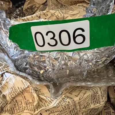 Big Lot Cut Crystal Serving Ware Dishes